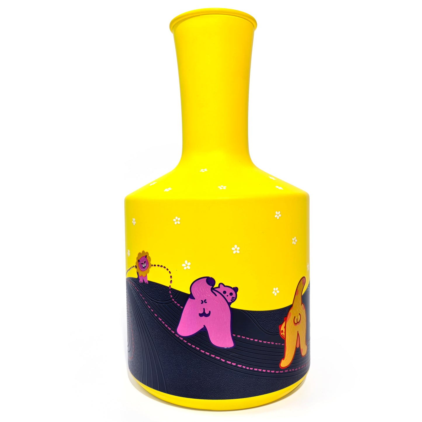 Starry Night Cat Vase