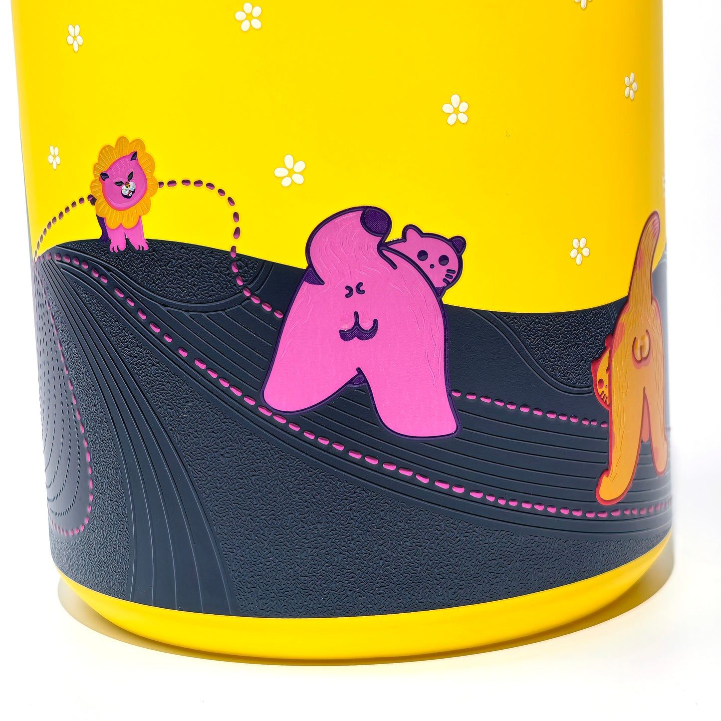 Starry Night Cat Vase