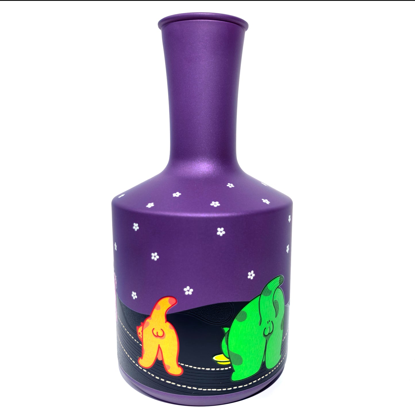 Starry Night Cat Vase