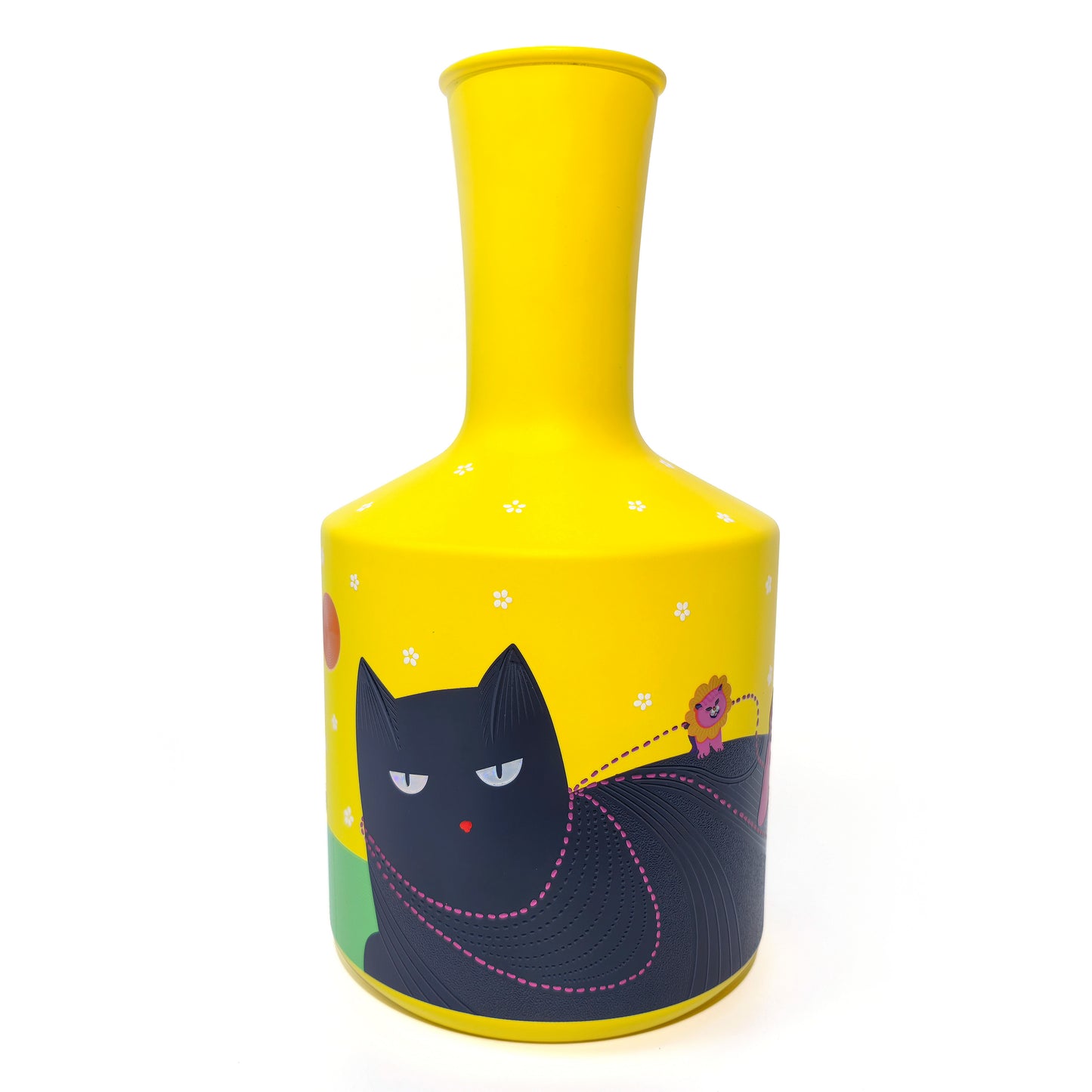 Starry Night Cat Vase