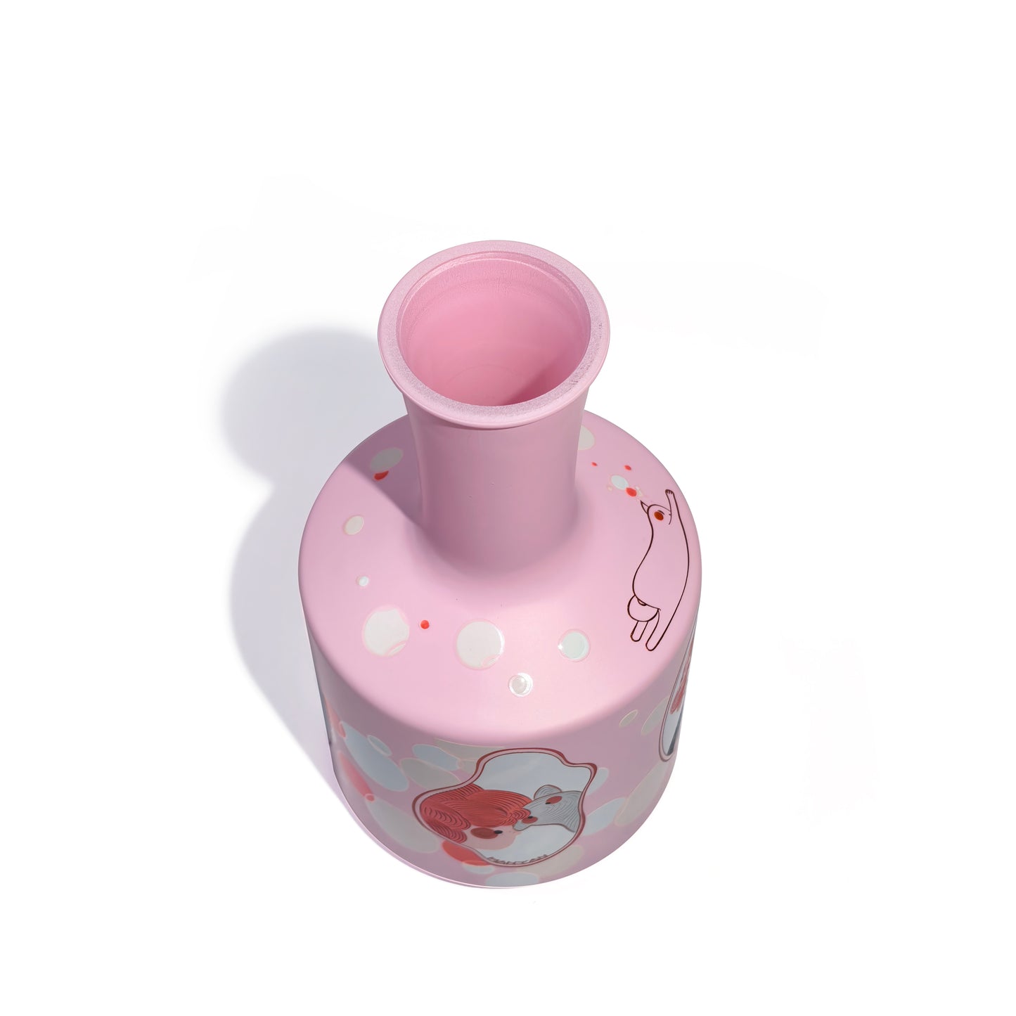 Dreamy Cat Embrace Vase
