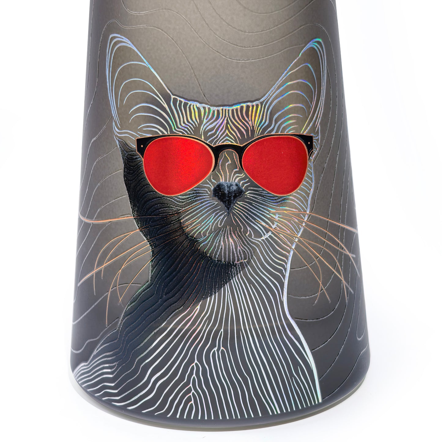 Feline Flair Vase
