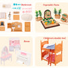 Miniature Family Dollhouse Series - Furniture Pieces
