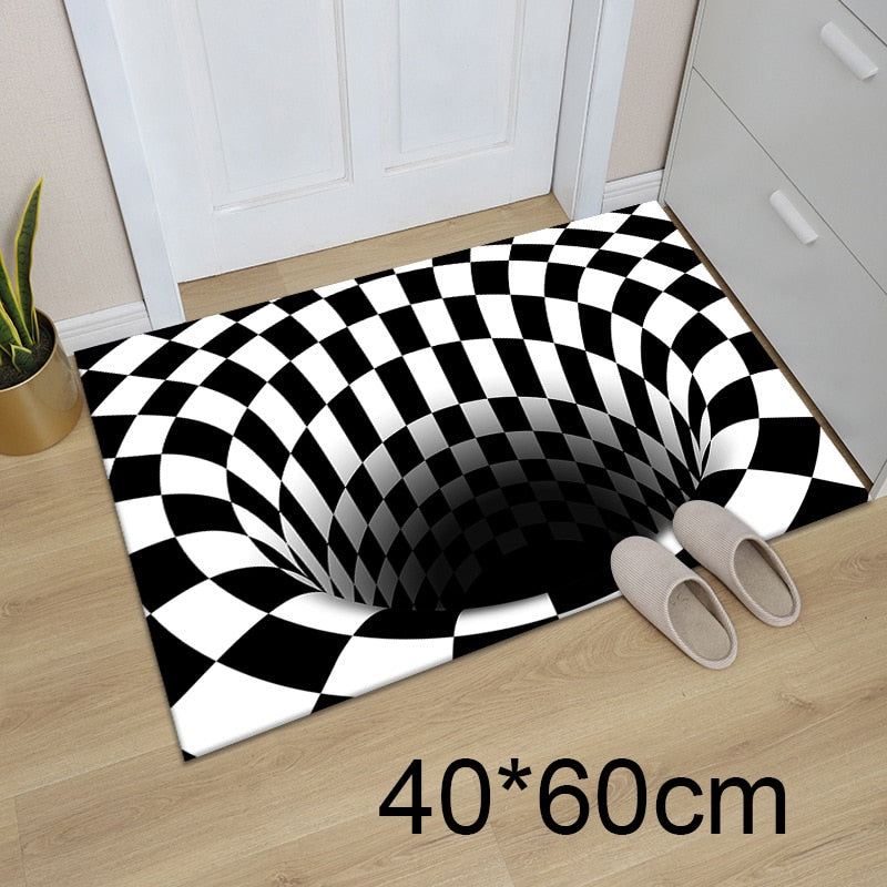 Spooky Evil Clown 3D Door Mat