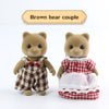 Miniature Family Dollhouse  Series - Bear Family