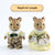 Miniature Family Dollhouse  Series - Bear Family