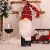 Christmas Gnome Wine Bottle Cover -- Bixtore.com
