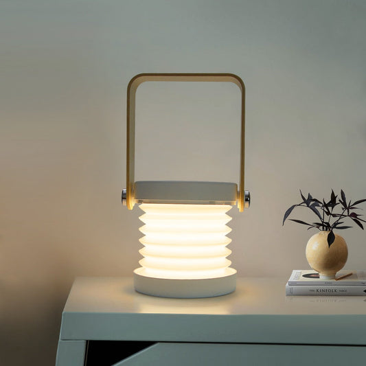 Expandable Lantern LED Table Lamp -- Bixports.com