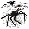 Black Spider Halloween Decoration