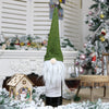 Christmas Gnome Wine Bottle Cover -- Bixtore.com