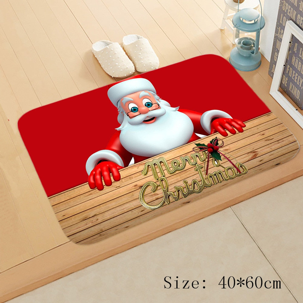 Christmas Festive Door Mat -- Bixtore.com