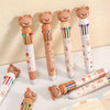 Retractable Multi-color Kawaii Bear Pen