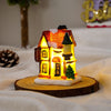 Glowing Christmas Light House -- Bixtore.com