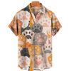 Lovely Cat-themed Hawaiian Shirt