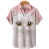 Lovely Cat-themed Hawaiian Shirt