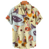 Lovely Cat-themed Hawaiian Shirt