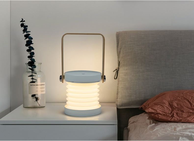 Expandable Lantern LED Table Lamp -- Bixports.com