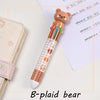 Retractable Multi-color Kawaii Bear Pen