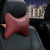 Relaxing Leather Car Neck Pillow