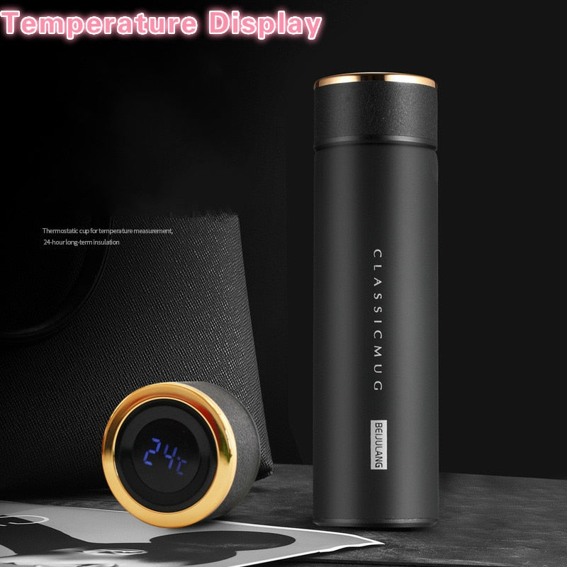 Electronic Thermos Travel Mug