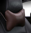 Relaxing Leather Car Neck Pillow