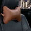 Relaxing Leather Car Neck Pillow