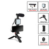 Tripod With LED Lights & Microphone