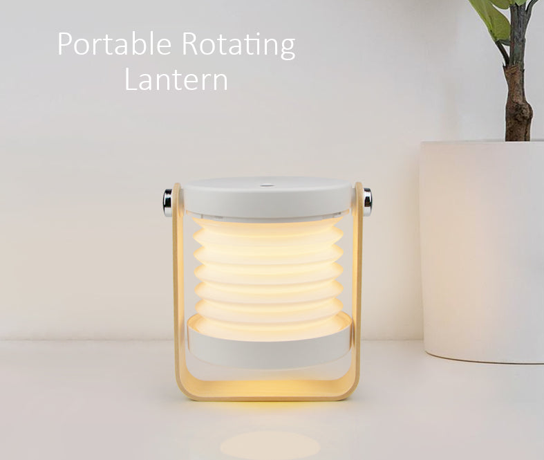 Expandable Lantern LED Table Lamp -- Bixports.com