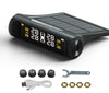 Solar Powered Car Tire Pressure Sensor Monitoring System